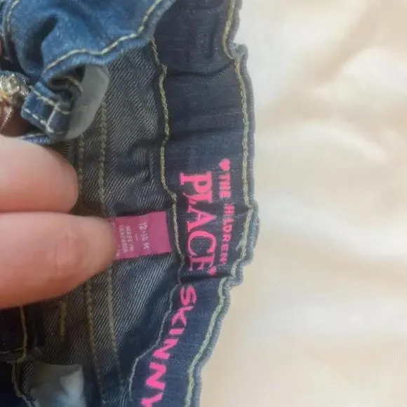 Childrens Place Skinny Jeans for Girls - Trendy Denim Look - Picture 3 of 4